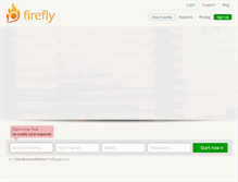 Tablet Screenshot of fireflyapp.com